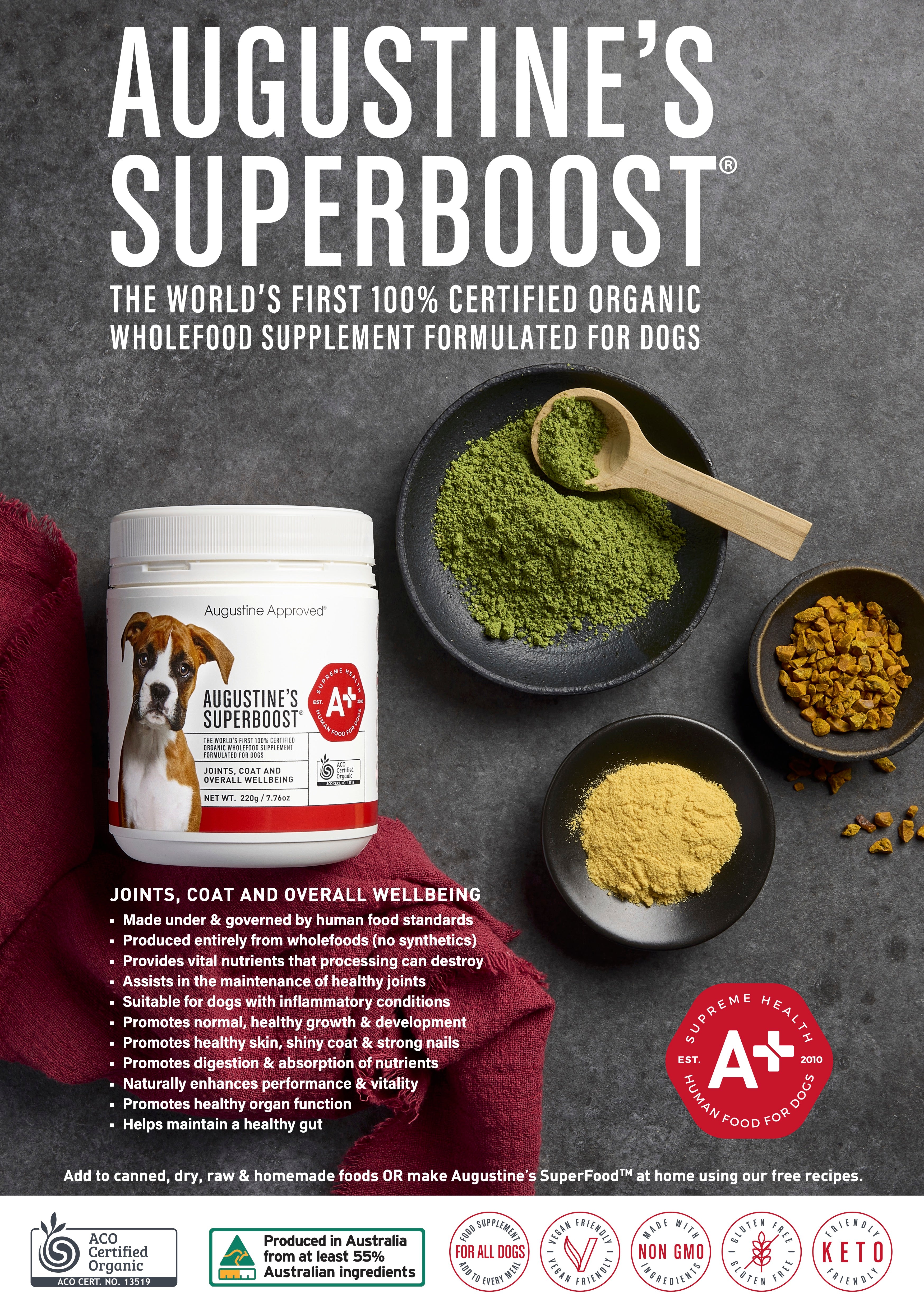 SuperBoost Dog Joint Supplements – Augustine Approved